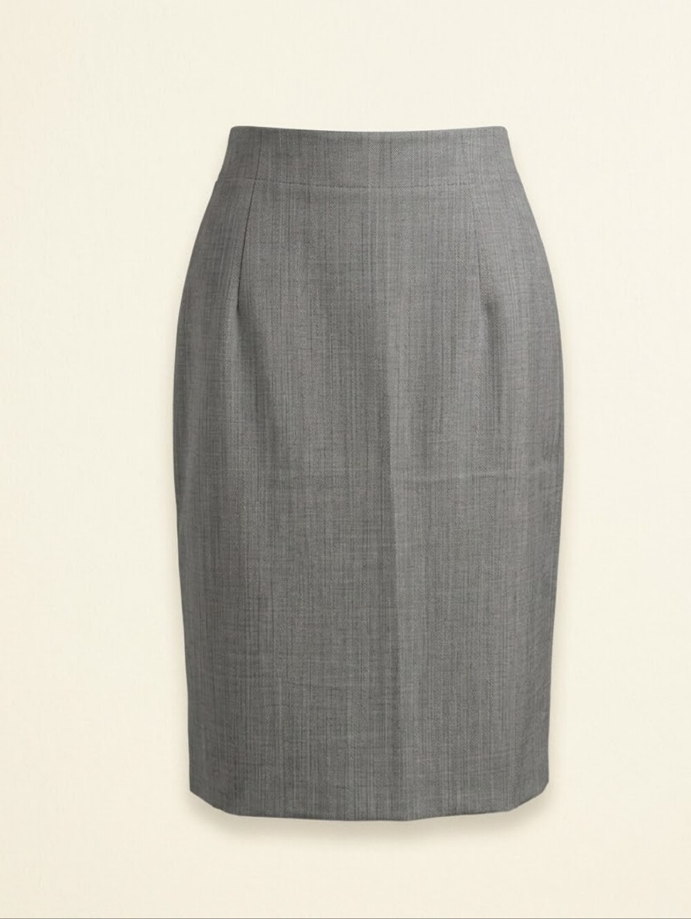 Banana Republic Beige Midi Pencil Skirt
